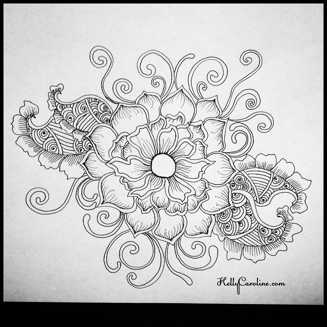 Another sneak peek at my newest henna tattoo ebook to be published this April ️️ This is a different change of pace from symmetry. This is more of an organic flower shape. #henna #hennas #hennaartist #hennatattoo #kellycaroline #art #artist #ebook #amazon #draw #detroit #design #michigan #yoga #ypsi #ypsilanti #mehndi #tattoo #tattoos #tattoodesign #floral #flower #flowers