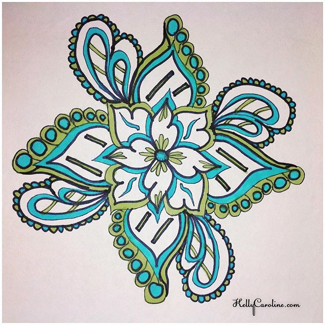 One of my drawings from when I was on bedrest for 4 months in 2009 #tattoodesign #henna #hennas #ypsi #ypsilanti #detroit #michigan #michiganartist #kellycaroline #mehndi #mehndidesign #tattoo #tattoos #tattoodesigns #drawing #mandala #flower #flowers #ink #yoga #yogi #sketch_daily #artstagram #instartlovers #art_spotlight #justartspiration #arts_help #art_worldly