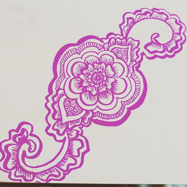 A little pink henna doodle from my sketchbook last night #tattoodesign #henna #hennas #ypsi #ypsilanti #detroit #michigan #michiganartist #kellycaroline #mehndi #mehndidesign #tattoo #tattoos #tattoodesigns #drawing #mandala #flower #flowers #ink #yoga #yogi #sketch_daily #artstagram #instartlovers #art_spotlight #justartspiration #arts_help #art_worldly