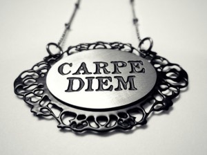 carpe diem necklace