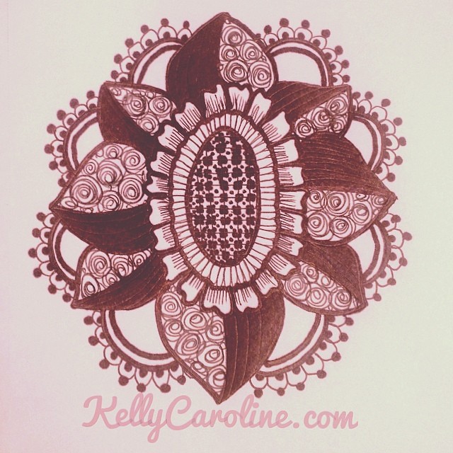 Henna mandala design with pen & ink #henna #mehndi #kellycaroline #michigan #hennaartist #art #tattoos #hennatattoos #tattoo #design #tattoodesign #artist #drawing #sketch #sketchbook #concept #mandala #swirls #emblem