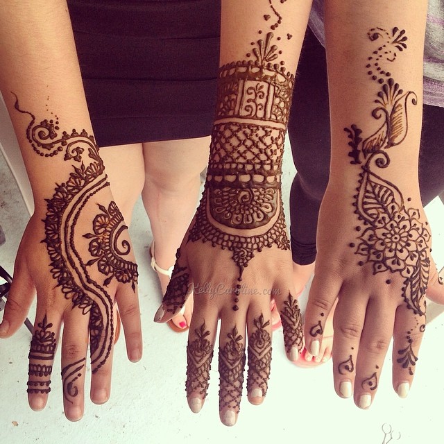 An appointment with these lovely ladies @ritayounan @raniyakhalil with the great designs they chose *designs inspired by photographs of other henna artists' work* #henna #hennaartist #kellycaroline #ypsi #ypsilanti #mehndi #summer #art #artist #design #hennatattoos #hennadesigns #tattoo #tattoos #tattoodesign #floral #flowers #michigan