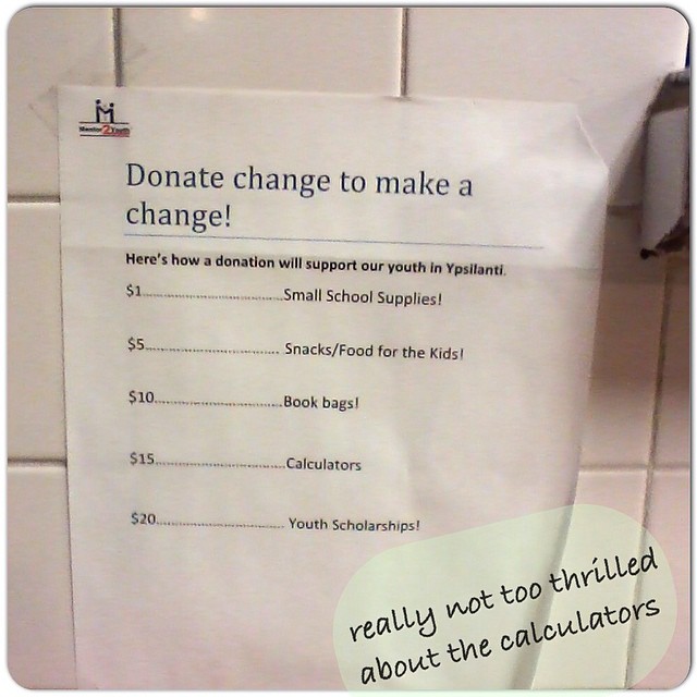 At Abe's Coney Island tonight – i love my town #ypsi #ypsilanti #abes #latenight #food #michigan #funny #calculators #enthusiasm #coneyisland #24hour #exclamationpoint