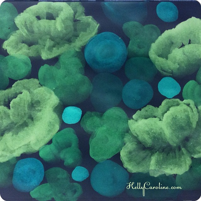 Dreamy lily pads #watercolor #art #kellycaroline #ypsi #ypsilanti #michigan #lilypads #ocean #painting #watercolors #artist #sketchbook #paint #green #black #turquoise #blue #flowers #design #colors #colorful
