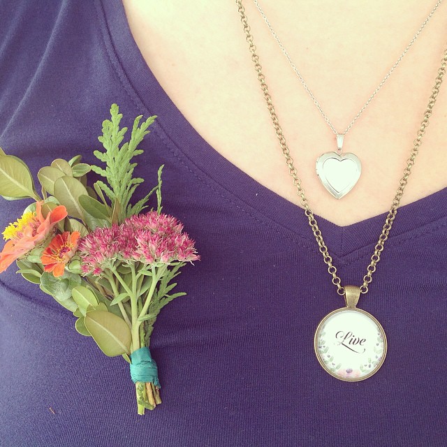 Loving my new @redeemedjewelry necklace from @thryvemagazine  thanks ladies #redeemedjewelry #necklace #jewelry #thryve #kellycaroline #thryvemagazine #ladies #magazine #love #live