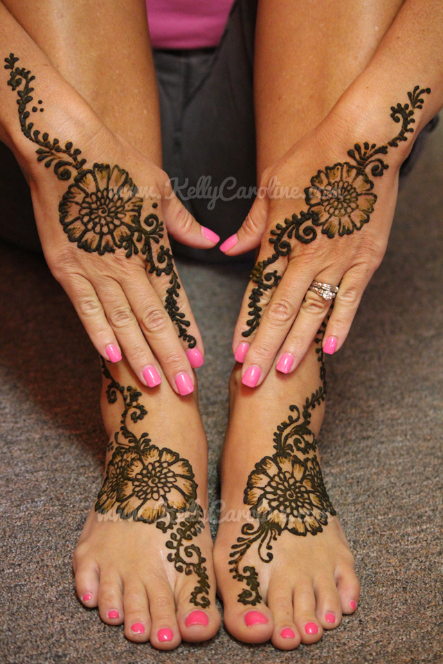 Simple and Easy Leg Henna Tutorial | Feet Mehendi | Arabic Foot Henna Tattoo  الحناء - YouTube