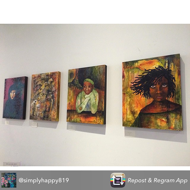 ️️Attention anyone near the St. Paul Minnesota area! @simplyhappy819 Terri Churchill’s gallery opening is tomorrow (Thursday April 16th) at the entrance of FiveTwoSix Salon between 5-7pm. If you’re able to make it to the opening, she is giving away three 10×10 inch prints of her artwork! Be sure to check it out - the show runs from April 16th-June 28th. #stpaul #minnesota #art #artist #terrichurchill #gallery #opening #event #oilpainting #painting #paints #canvas #prints #portrait #fivetwosixsalon #fivetwosix #salon #colorful #color #vibrant