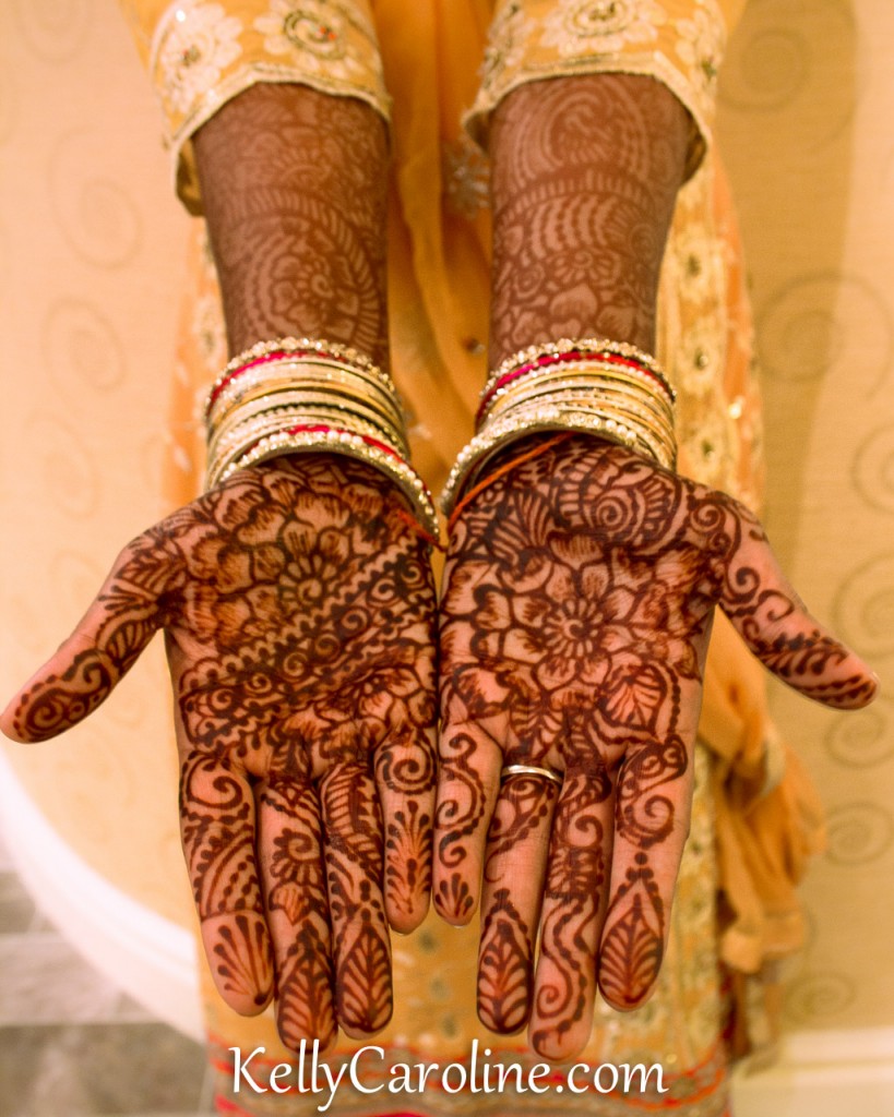 Indian wedding henna by Michigan henna artist Kelly Caroline