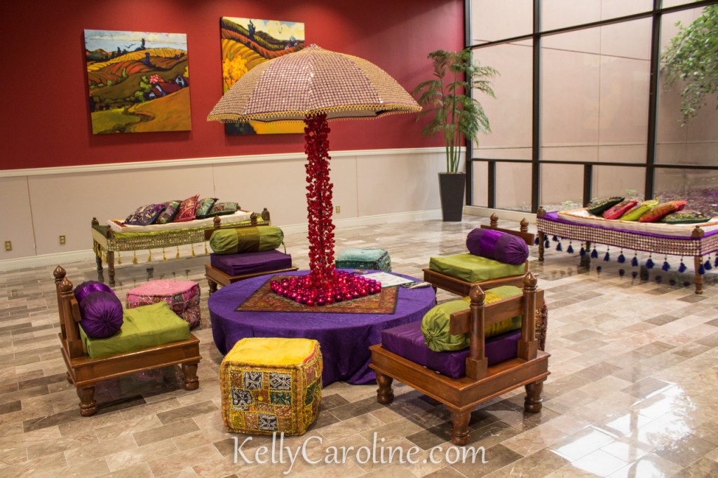 Henna lounge area for Sangeet - Decor by JDV Events Henna by Kelly Caroline Henna Art