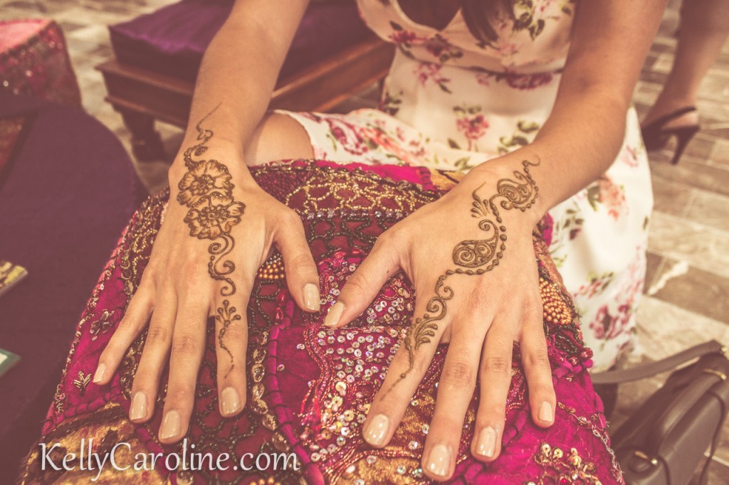 Michigan henna artist Kelly Caroline - henna for Indian wedding
