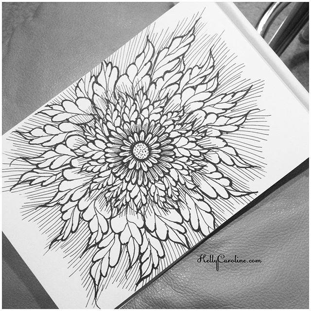 A new henna tattoo sketch #tattoodesign #henna #hennas #ypsi #ypsilanti #michigan #michiganartist #kellycaroline #mehndi #mehndidesign #tattoo #tattoos #tattoodesigns #drawing #mandala #flower #flowers #ink #yoga #yogi #sketch_daily #artstagram #instartlovers #art_spotlight #justartspiration #arts_help #art_worldly