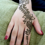 arabic henna, hands, design