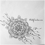 henna tattoo design with mandala kelly caroline henna art, henna artist michigan, henna tattoo design, tattoos, henna tattoo design with mandala