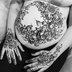 pregnancy henna, henna michigan, baby belly henna, mendhi on belly, henna belly design