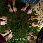 henna tattoo on feet