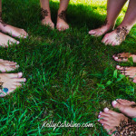 henna tattoo on feet